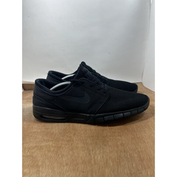 Nike SB Stefan Janoski Max Triple Black Men Size 13 Shoes  631303-007 - Picture 1 of 12